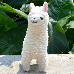White Alpaca Llama Plush Toy